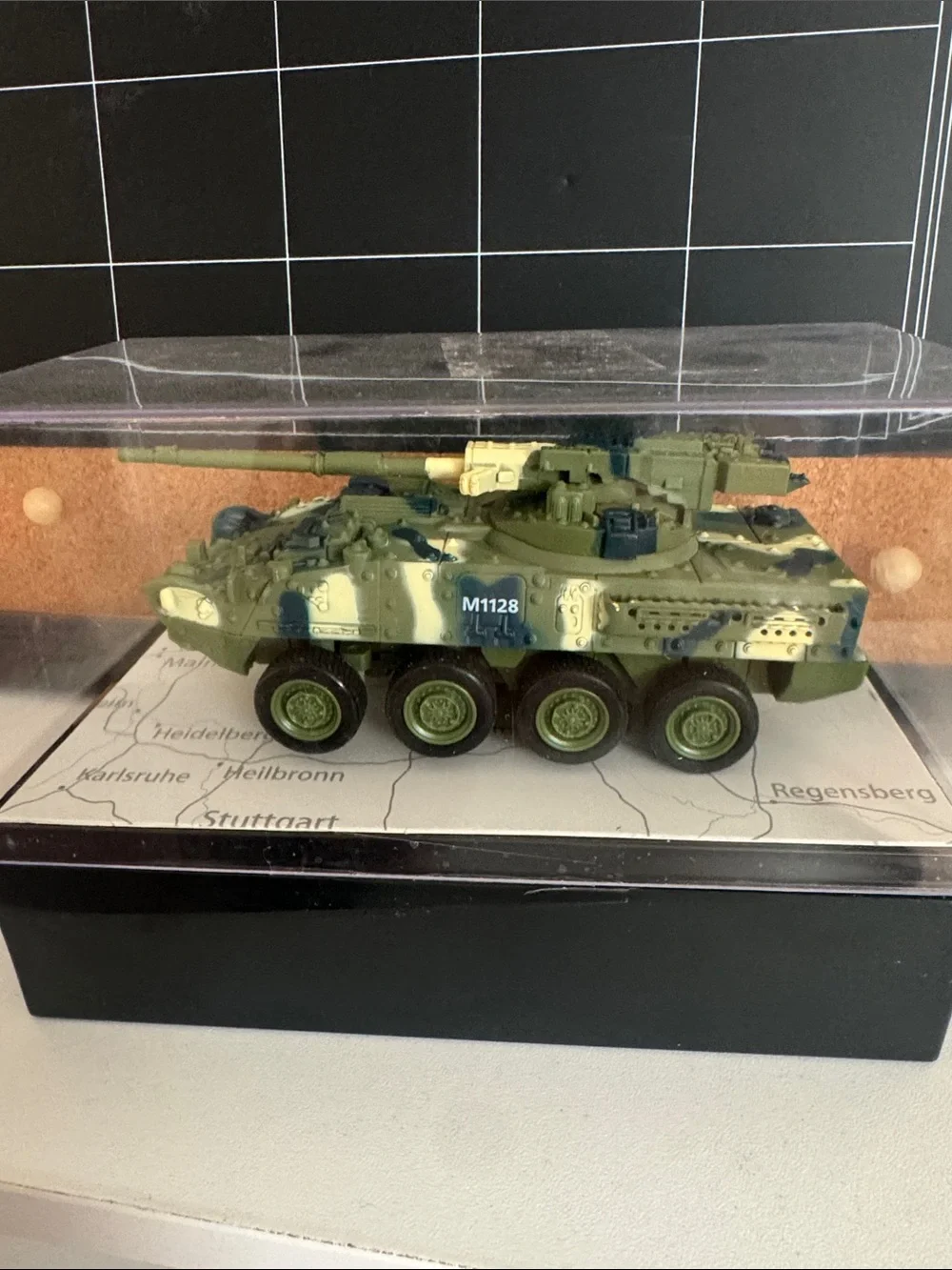 Die-Cast Military Armored Vehicle Toy - Green Camo